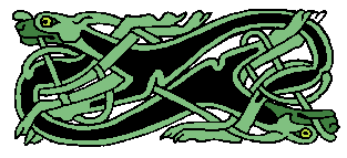 Celtic serpent