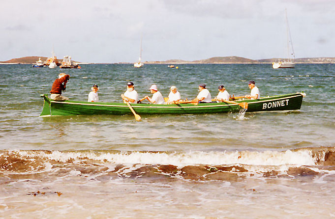 The Ryan family crew the gig, Bonnet. Combined ages = 469 years