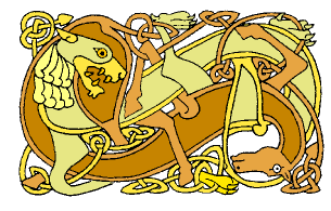 Celtic serpent